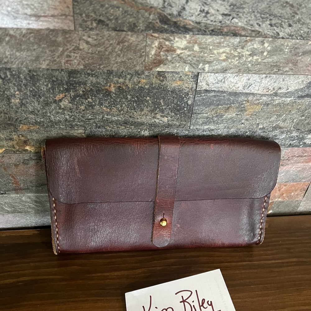 KMM&Co. Leather Clutch Wallet